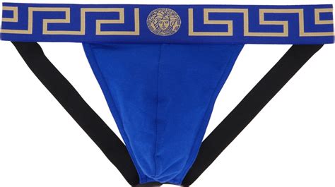 versace jockstrap replica|Greca Border Jockstrap .